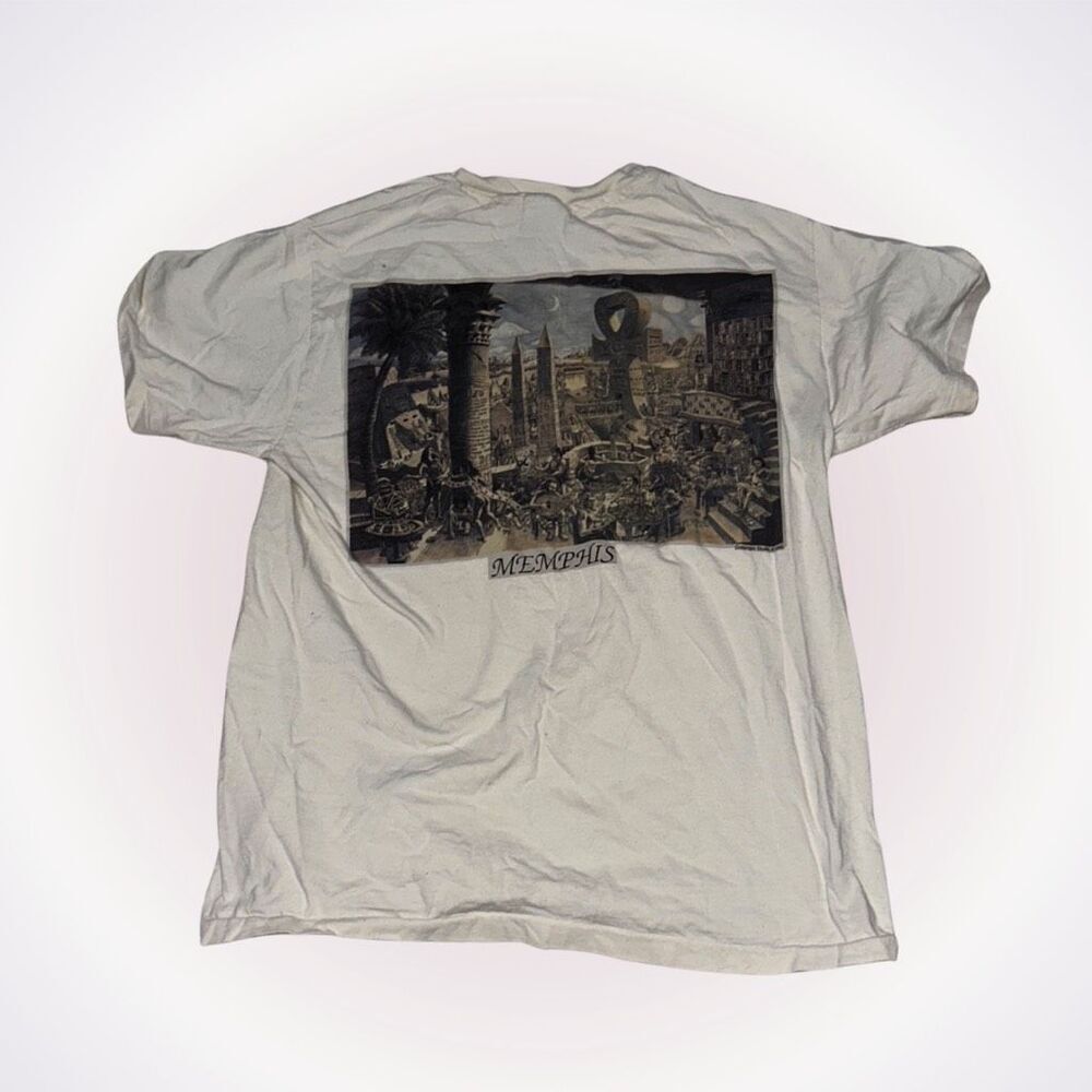 Vintage Memphis graphic t-shirt | Sz L